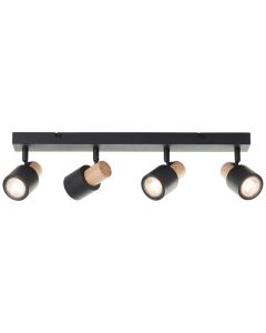 Spot plafond noir moderne, Soscha