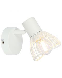 Applique murale blanche moderne, Aina