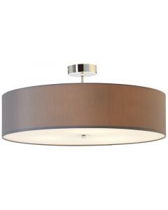 Plafonnier anthracite moderne, Tjit