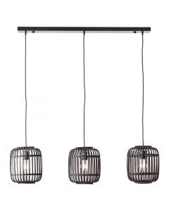 Suspension en bois noire, Brain