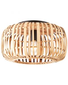 Lampe plafond en bois marronne, Brain