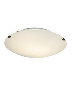 Lampe plafond transparente en verre, Alisson