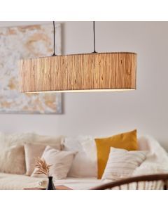 Suspension beige rustique, Wenda