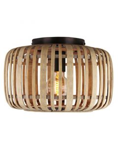 Lampe plafond en bois marronne, Brain