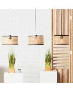 Suspension noire rustique, Emmelie