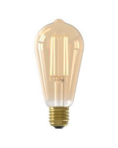 Calex ampoule LED Edison E27 gradable ambre, 3,5W, 2100K