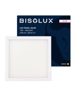 Panneau LED 30x30 cm - 18W - 3000K