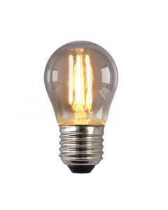 Dimmable E27 ampoule LED, P45, 3w, le verre de fumée, 2200K
