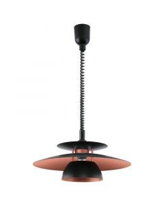 Suspension noire en acier, Lariana