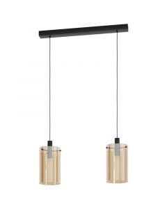 Suspension ambre en verre, Ritesh
