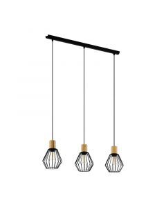 Suspension noire en acier, Josefien