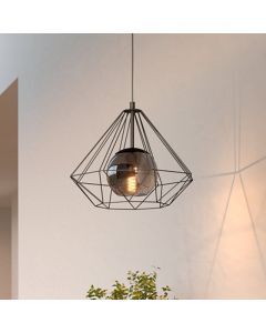 Suspension noire en acier, Yuen