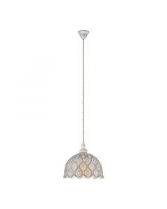Suspension blanche en acier, Abdelrahman
