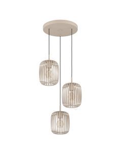 Suspension beige en acier, Pietro
