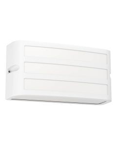 Luminaire extérieur blanc en plastique, Cesar, IP54