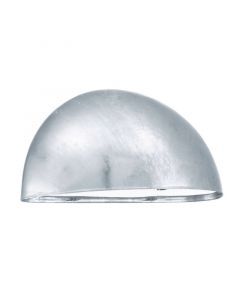 Luminaire extérieur argentée en plastique, Hala, IP23
