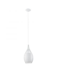 Suspension blanche en verre, Maritima