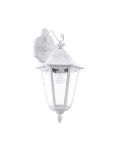 Luminaire extérieur blanc en aluminium, Leanna, IP44