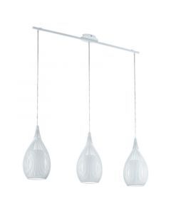 Suspension blanche en verre, Maritima