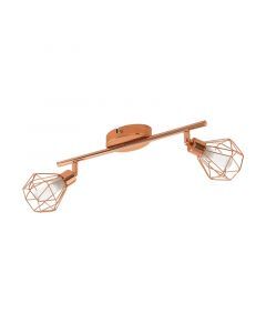 Spot plafond cuivre en acier, Zinedine