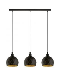 Suspension noire en acier, Silva