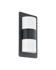 Luminaire extérieur anthracite en acier, Maika, IP44