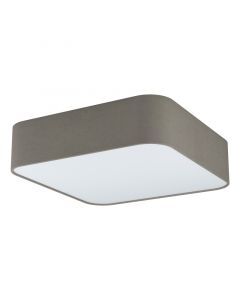 Lampe plafond blanche en acier, Abano