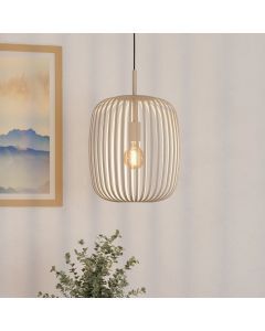 Suspension beige en aluminium, Pietro