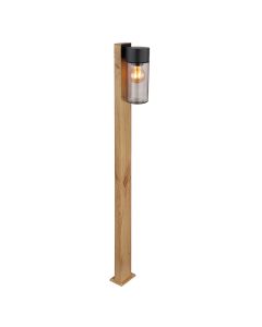 Luminaire extérieur marron en acier inoxydable, Kiymet, IP44