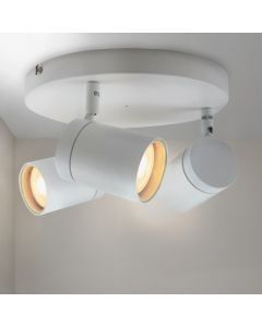 Spot plafond blanc moderne, Ciara, IP44