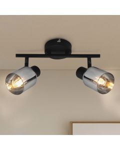 Spot plafond noir design, Crystal