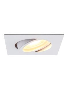 Spot encastré blanc en aluminium, Abbigail