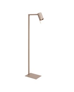 Lampe de bureau moderne taupe, Lesley, avec interrupteur