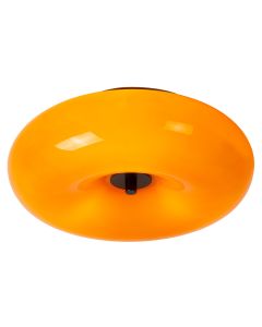 Lampe plafond rétro orange, Sentino