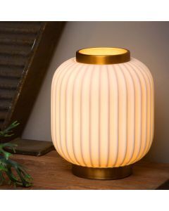 Lampe de table rétro blanche, Gosse, avec interrupteur