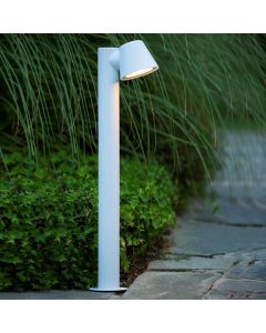 Luminaire extérieur moderne blanc, Dingo, IP44