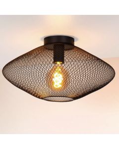 Lampe plafond moderne noire, Mesh