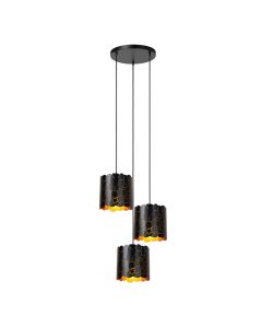 Suspension moderne noire, Almelo