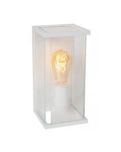 Applique extérieur avec détecteur de mouvement moderne blanche, Claire, IP54