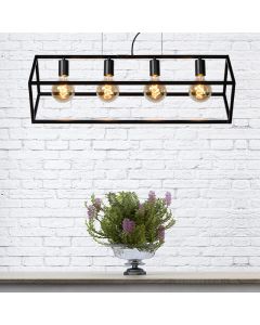 Suspension moderne noire, Fabian
