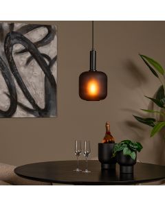 Suspension moderne noire, Eloise