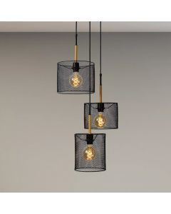 Suspension vintage marronne, Baskett