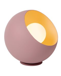 Lampe de table moderne rose, Doredos, avec interrupteur