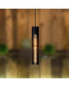 Suspension moderne noire, Lionel