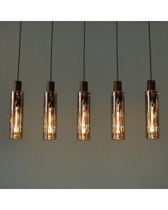 Suspension moderne grise, Orlando