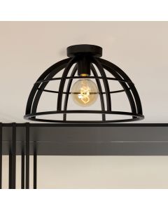 Lampe plafond moderne noire, Dikra