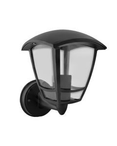 Luminaire extérieur classique noir, Sven, IP44
