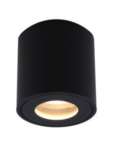 Spot en saillie noir moderne, Alion, IP44