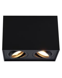 Spot en saillie noir moderne, Dane