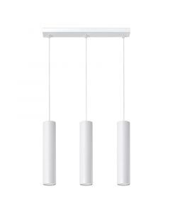 Suspension en aluminium blanche, Harley